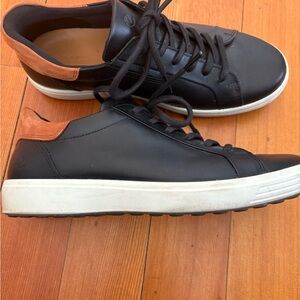 Ecco Black and Brown Men's Sneakers